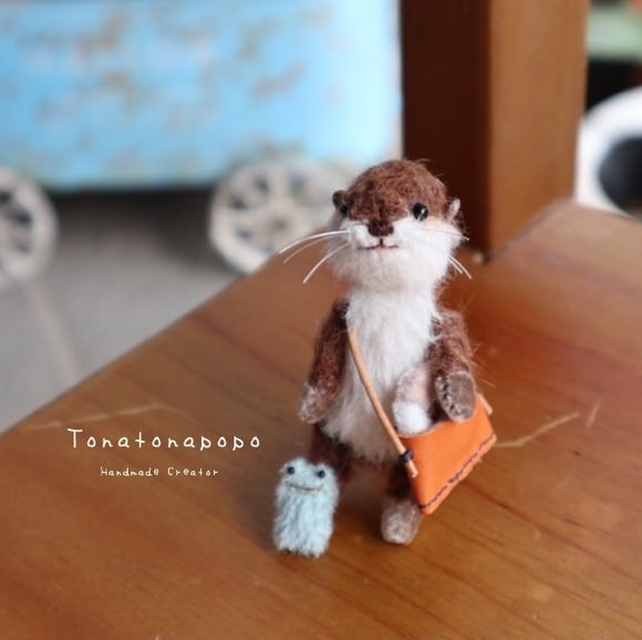 Tonatonapopo プクプクほっぺのカワウソさん